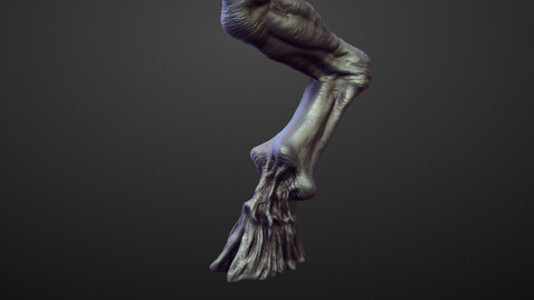 LEG15 high poly sculpt