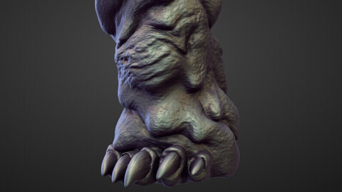 LEG25 high poly sculpt