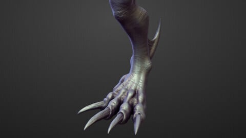 LEG35 high poly sculpt