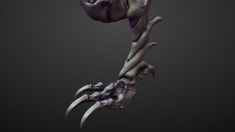 LEG40 high poly sculpt