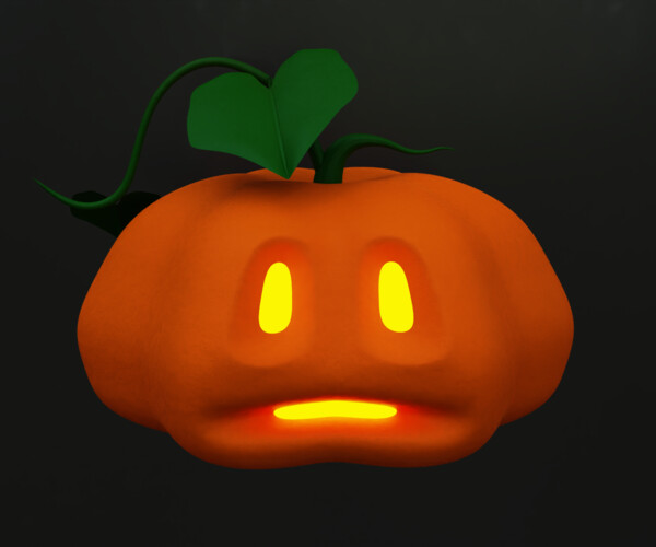 artstation-halloween-pumpkin-game-assets