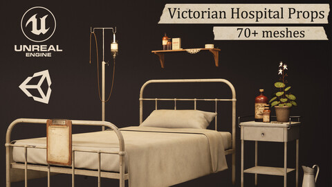 Victorian Hospital Props Pack