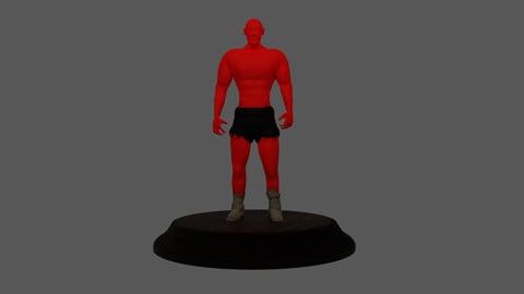 Red Man 3D model