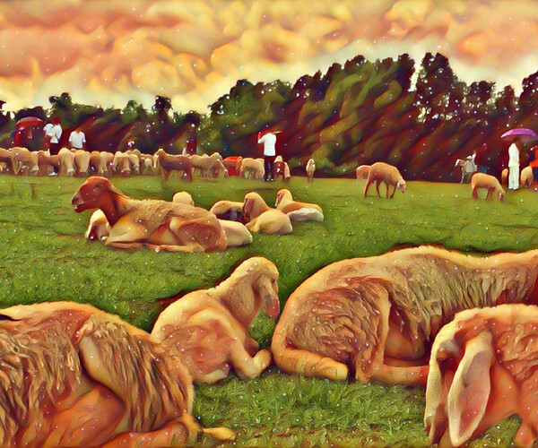 ArtStation The silent Lambs Artworks