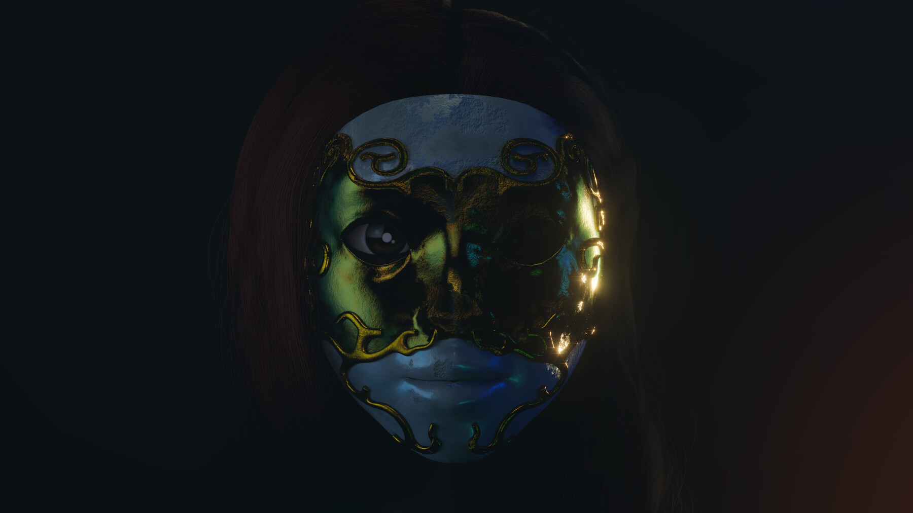 ArtStation Venetian Mask 3D MODEL Resources artstation-venetian-mask-3d-model-resources