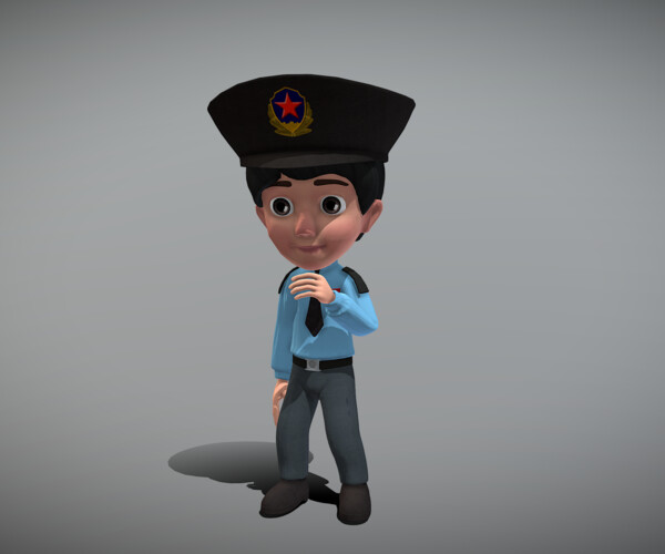 Artstation - Cartoon Police 