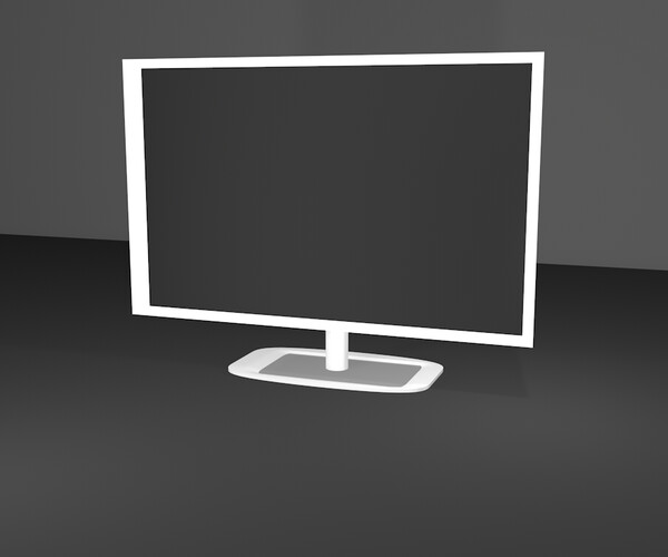 ArtStation - Monitor Model | Artworks