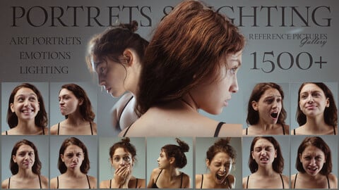 PORTRETs Lighting, Emotions & More [ Reference Pictures BUNDLE ] 1500+