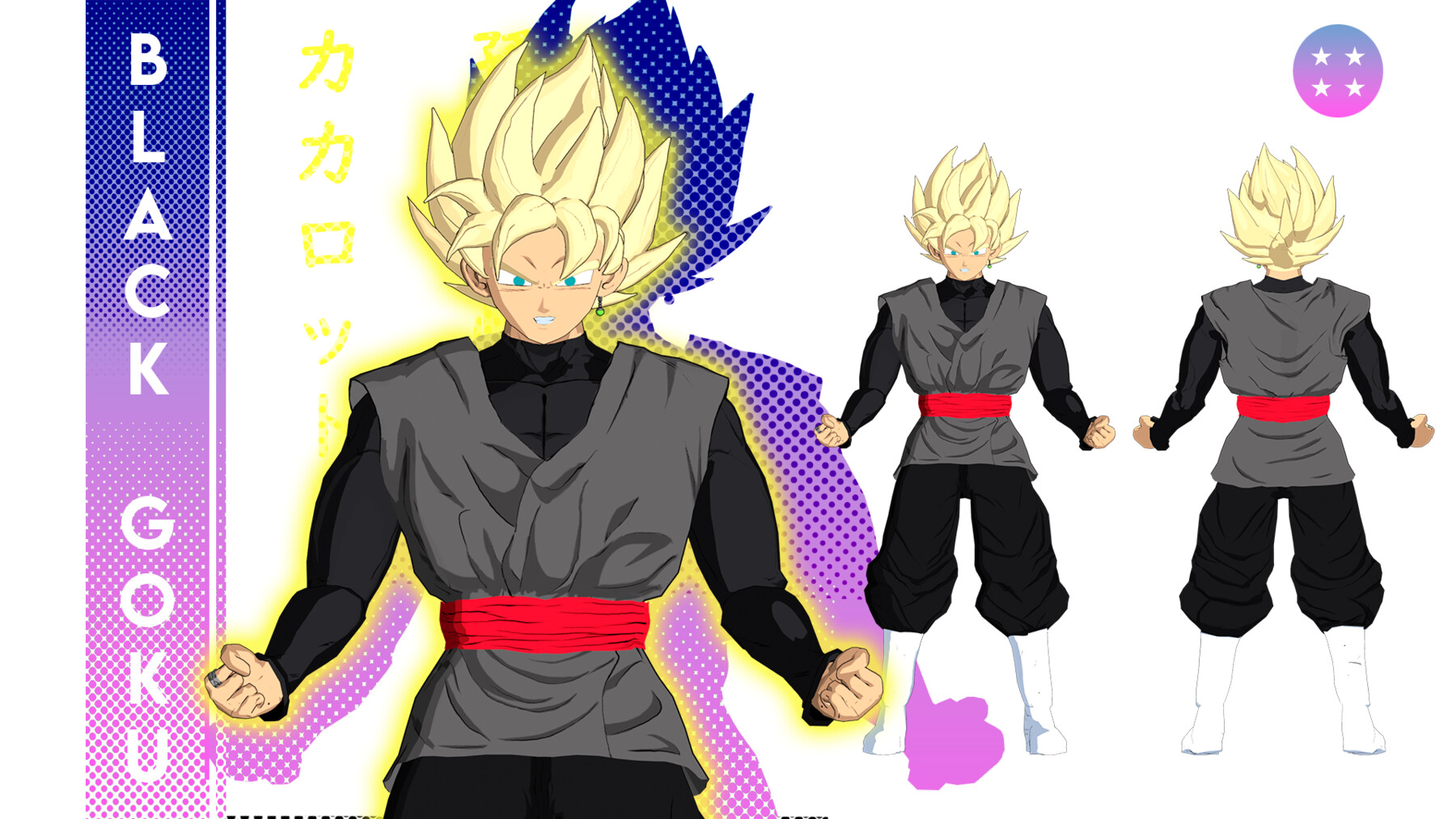 ArtStation - UI Omen Goku Study