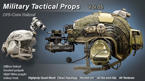 Military Props Vol.05/ OPS-Core Helmet