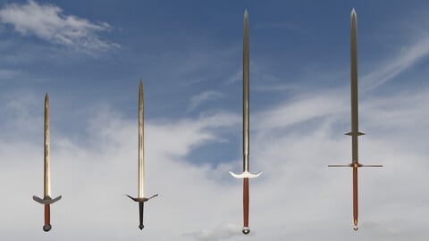 Bladed Weapons 3D model