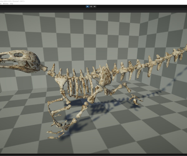 buildable dinosaur skeleton