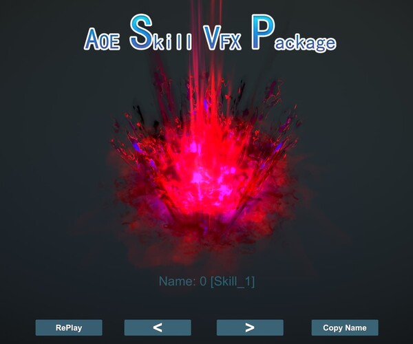 ArtStation - Unity VFX - AOE Skill VFX Package | Resources