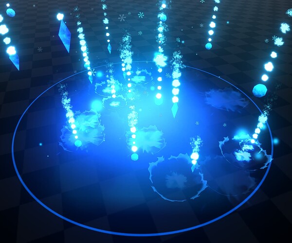 ArtStation - Unity VFX - AOE Skill VFX Package 2 | Game Assets