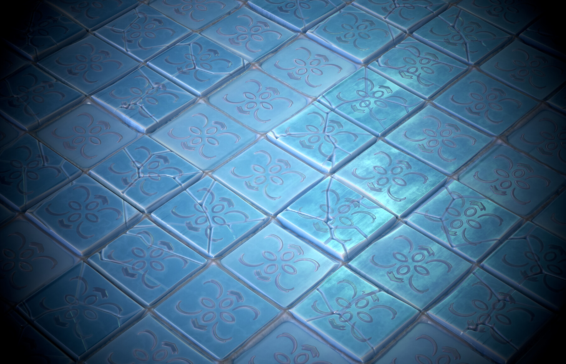 ArtStation Tiles and glue _ VOL 01 _ Substance Designer Game Assets