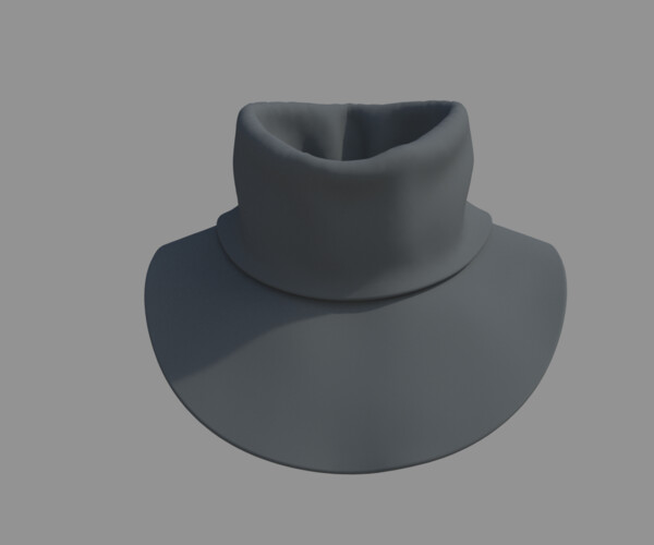 ArtStation Scarf High Neck Collar Resources