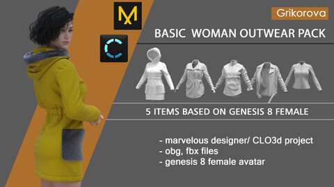 Basic  woman outwear pack