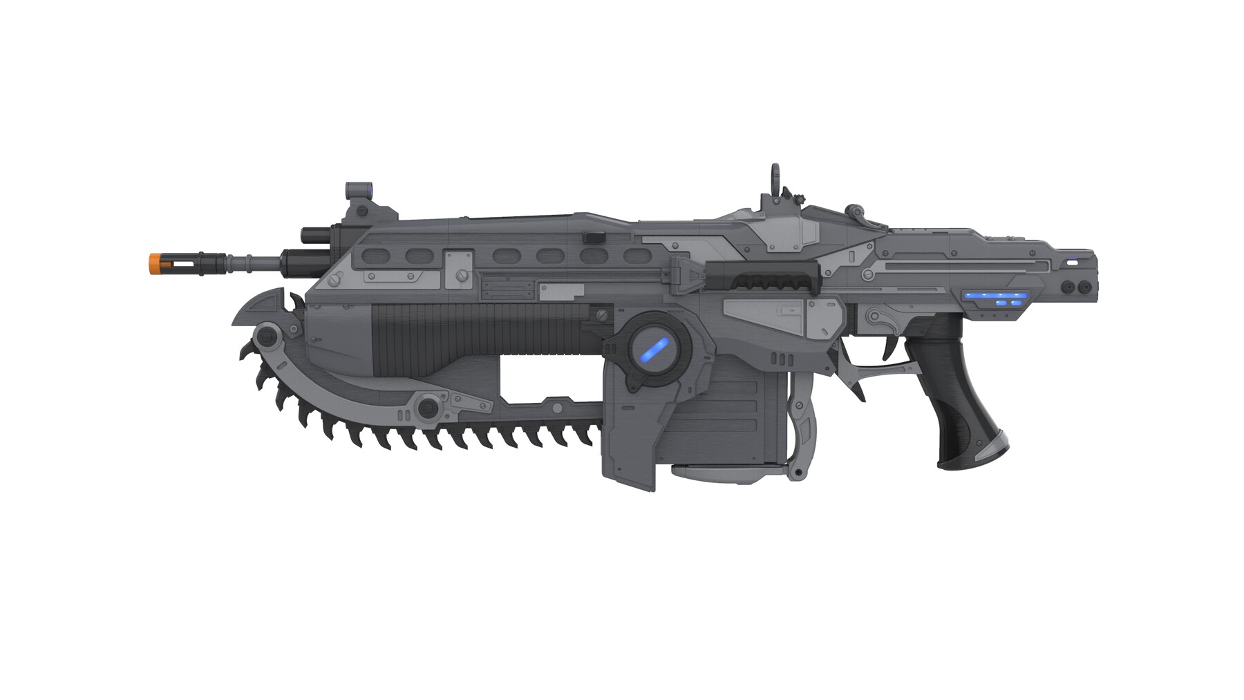 ArtStation LANCER GEARS OF WAR PRINTABLE 3D MODEL STL FILES