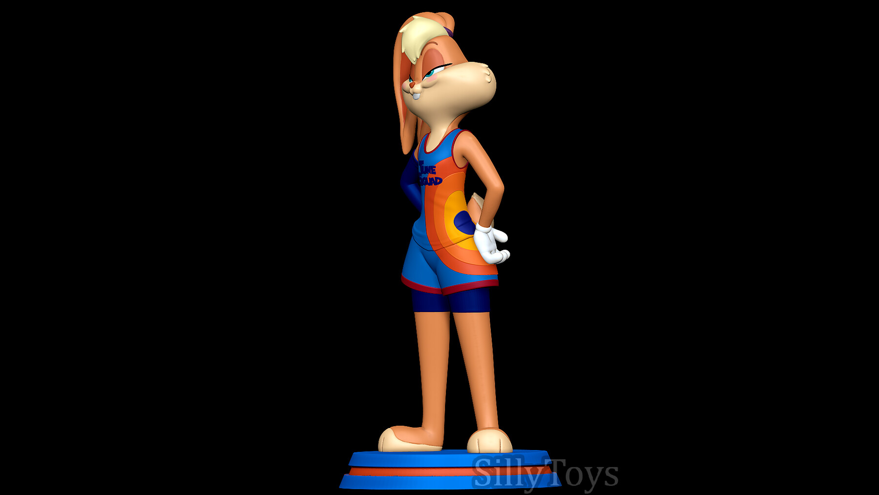 Artstation Lola Bunny Space Jam 2 3d Print Model Resources 5107