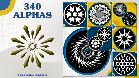 340 Alpha Ornamental & Patterns