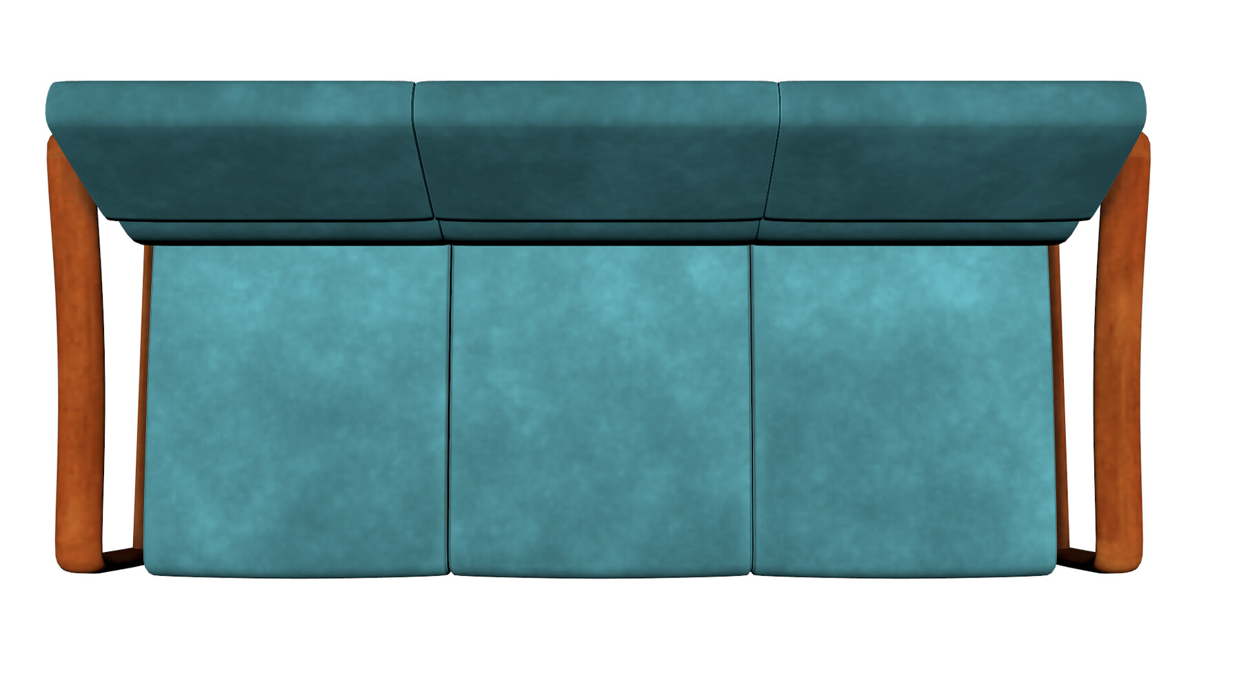 ArtStation - Vintage Teak Sofa 1970s | Resources