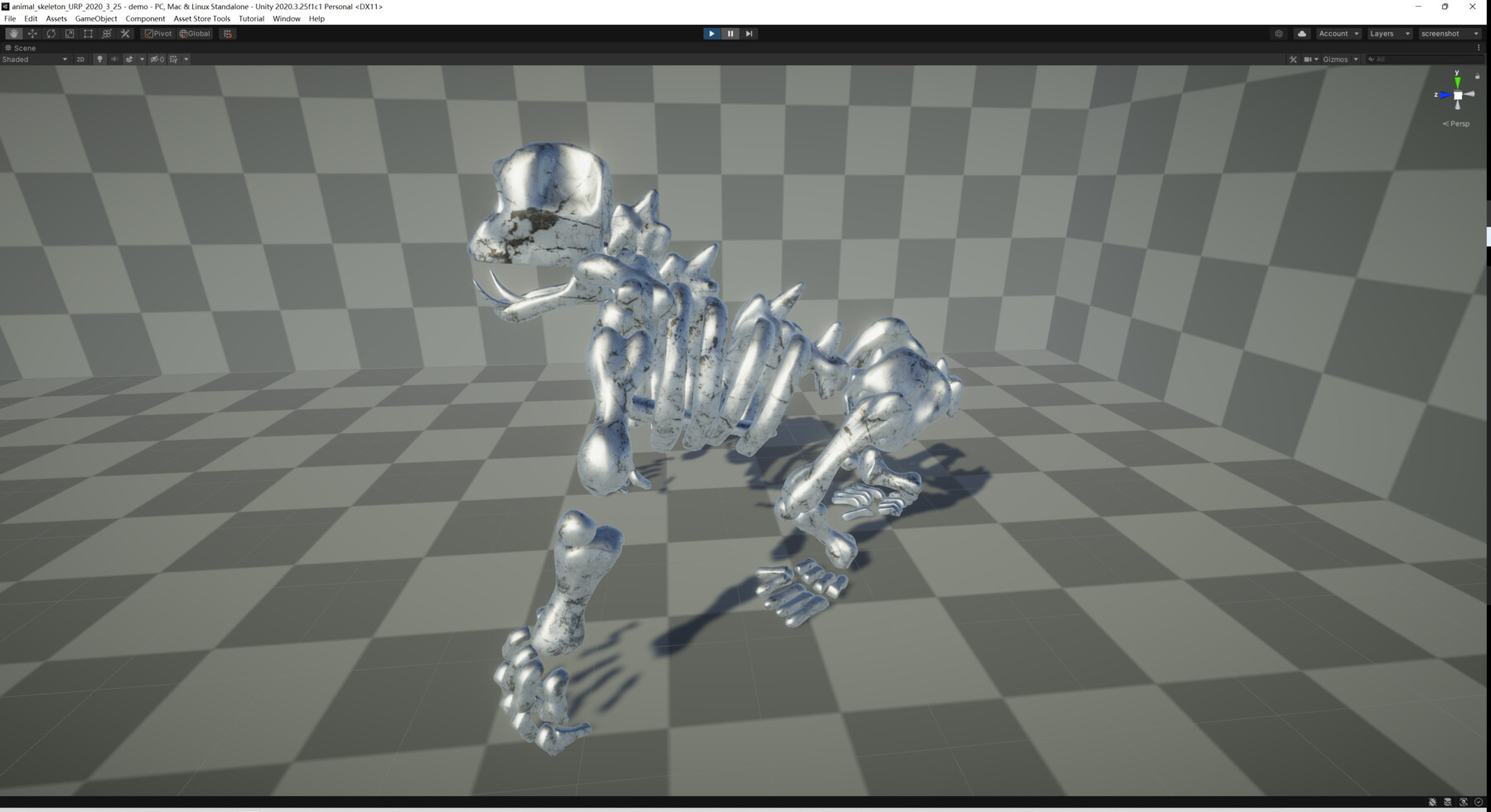 ArtStation - Garilla Skeleton | Game Assets