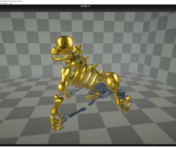ArtStation - Garilla Skeleton | Game Assets