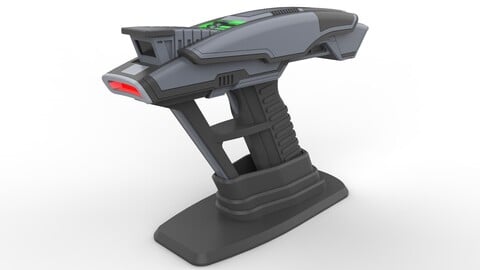 PICARD PHASER - STAR TREK - PRINTABLE 3D MODEL - STL FILES