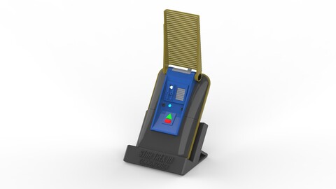 COMMUNICATOR - STAR TREK III - PRINTABLE 3D MODEL - STL FILES