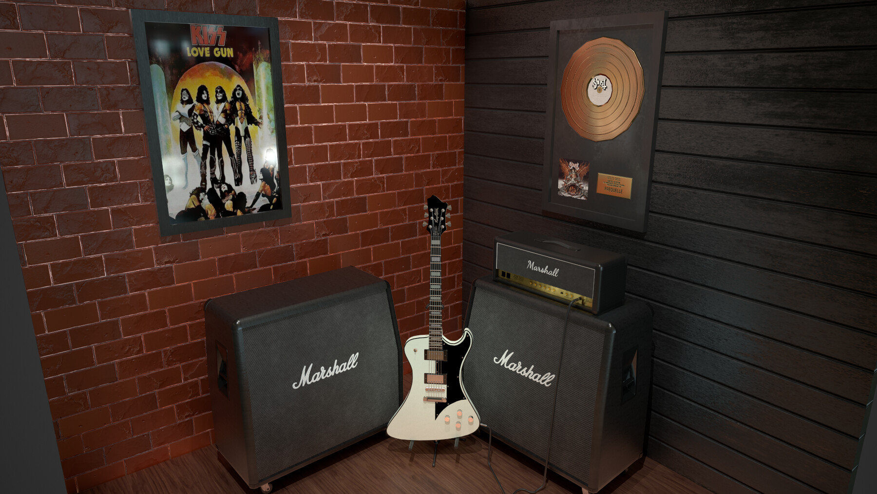 ArtStation Marshall amplifiers pack Game Assets
