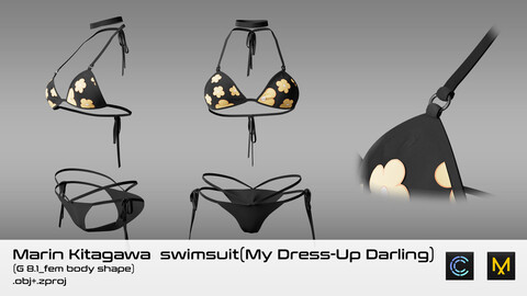 Marin Kitagawa  swimsuit(My Dress-Up Darling)