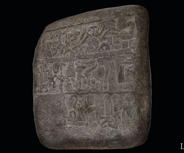 ArtStation - Luwian Hieroglyphic Slab | Game Assets