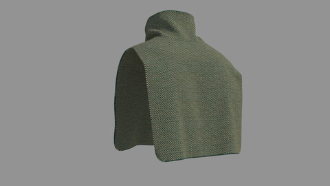 Scarf - High Neck Collar