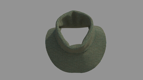 Scarf - High Neck Collar