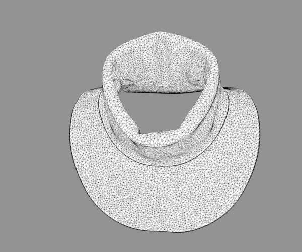 ArtStation Scarf High Neck Collar Resources