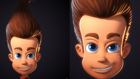 3D Model - Jimmy Neutron