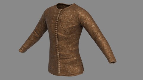 Medieval Doublet01 14th century