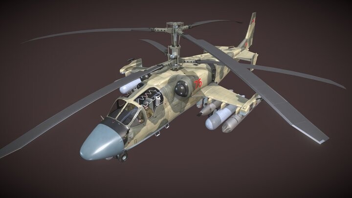 Artstation - Kamov Ka-52 