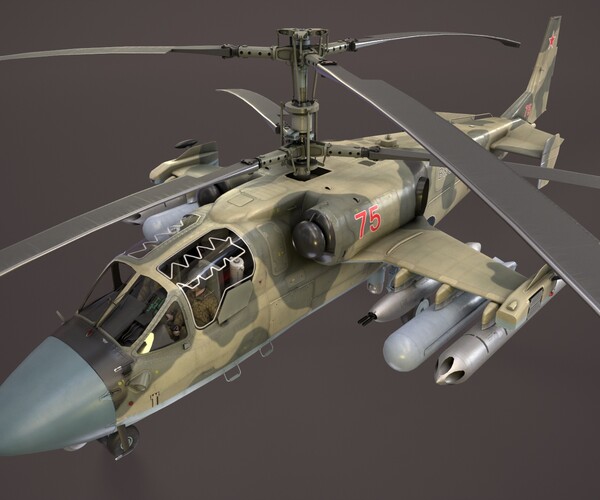 ArtStation - Kamov Ka-52 