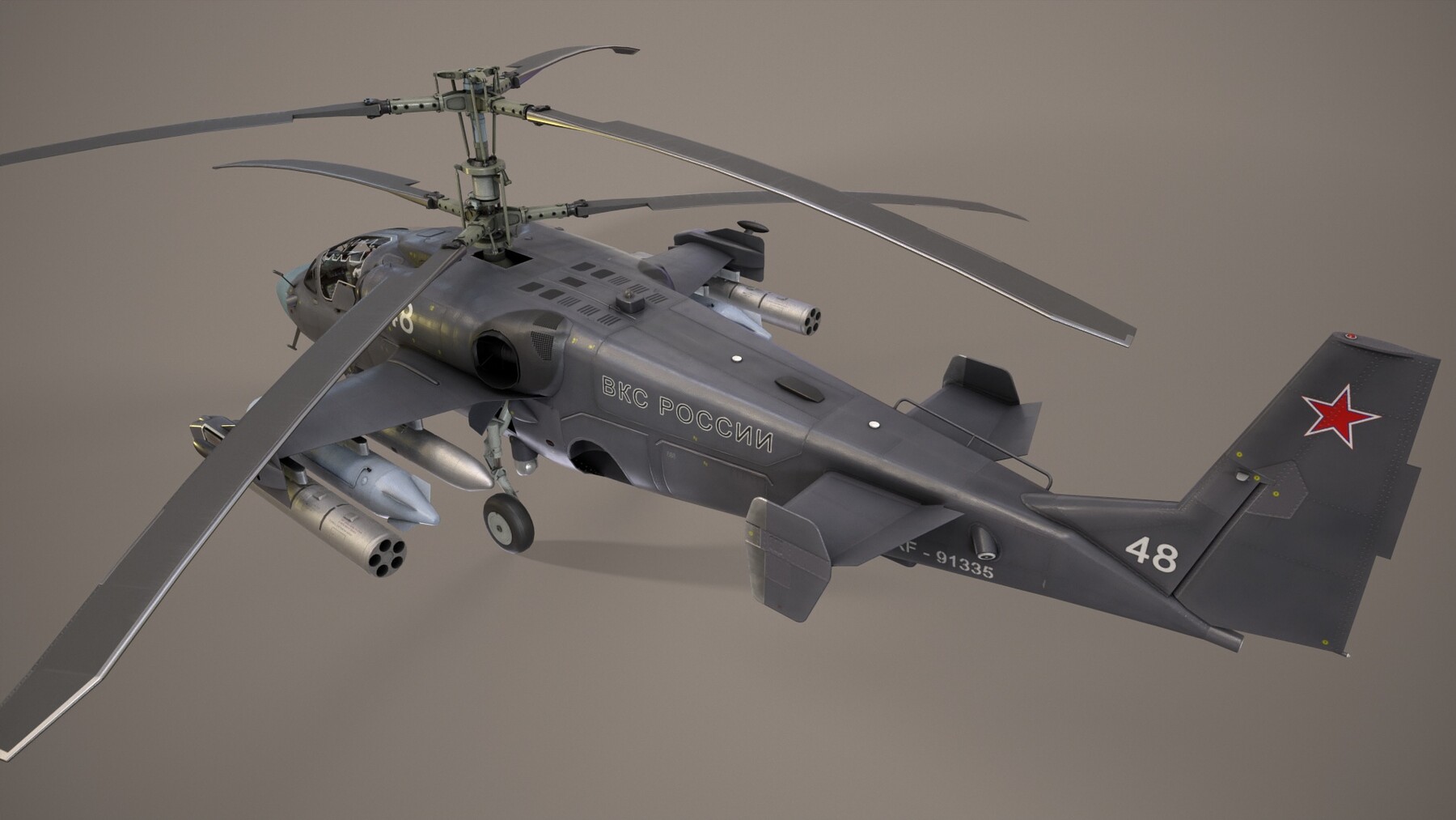 ArtStation - Kamov Ka-52 