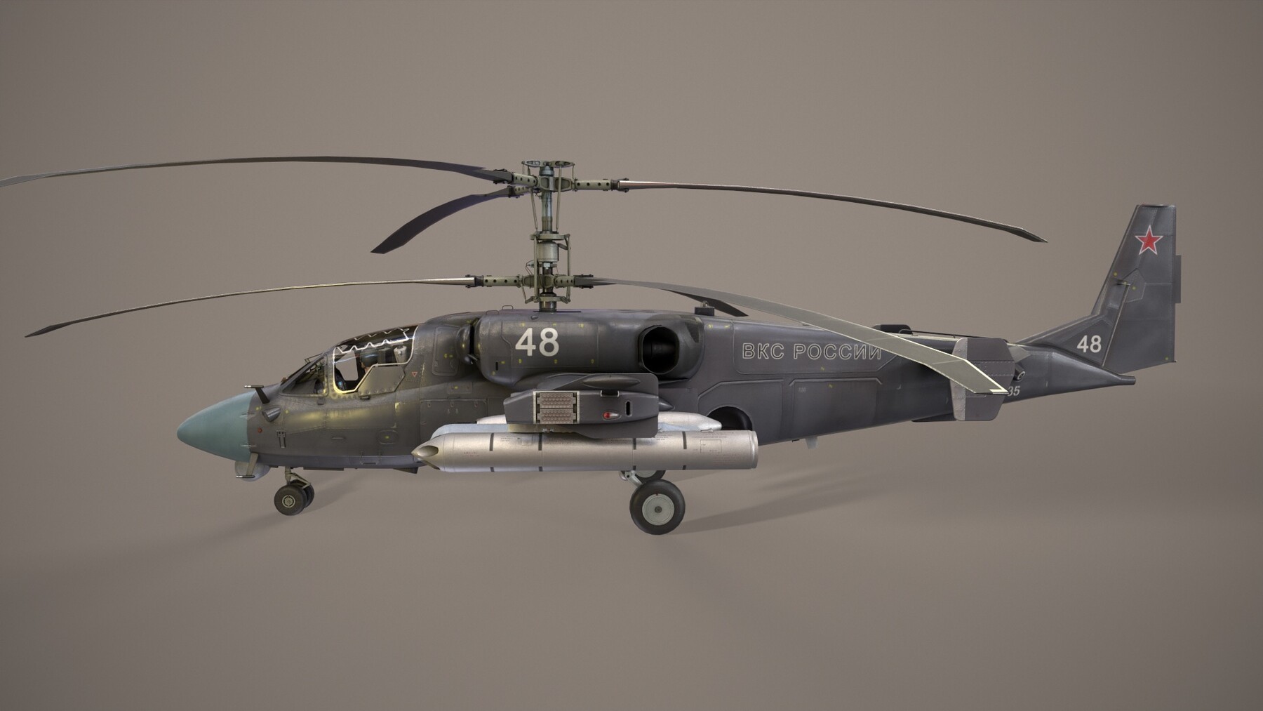 ArtStation - Kamov Ka-52 