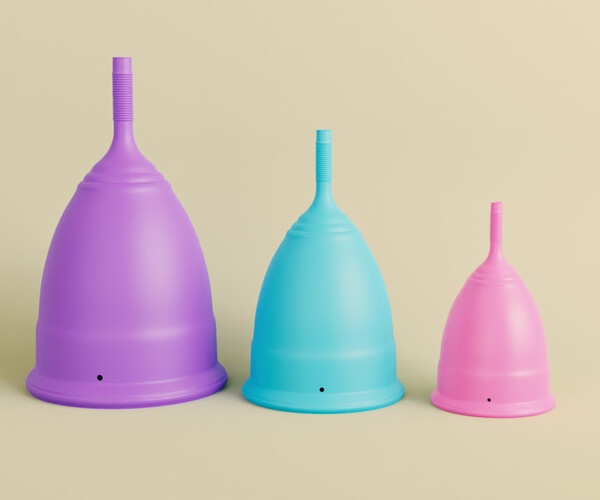 ArtStation - Menstrual Cup | Resources