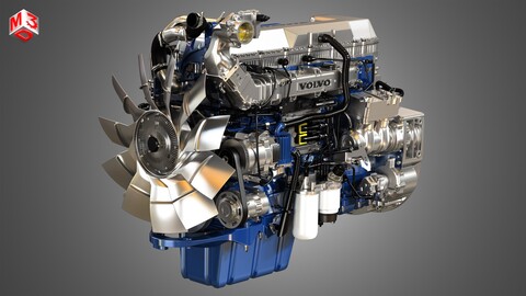 D13 Heavy Duty Truck Engine - 6 Cylinder Diesel Engine