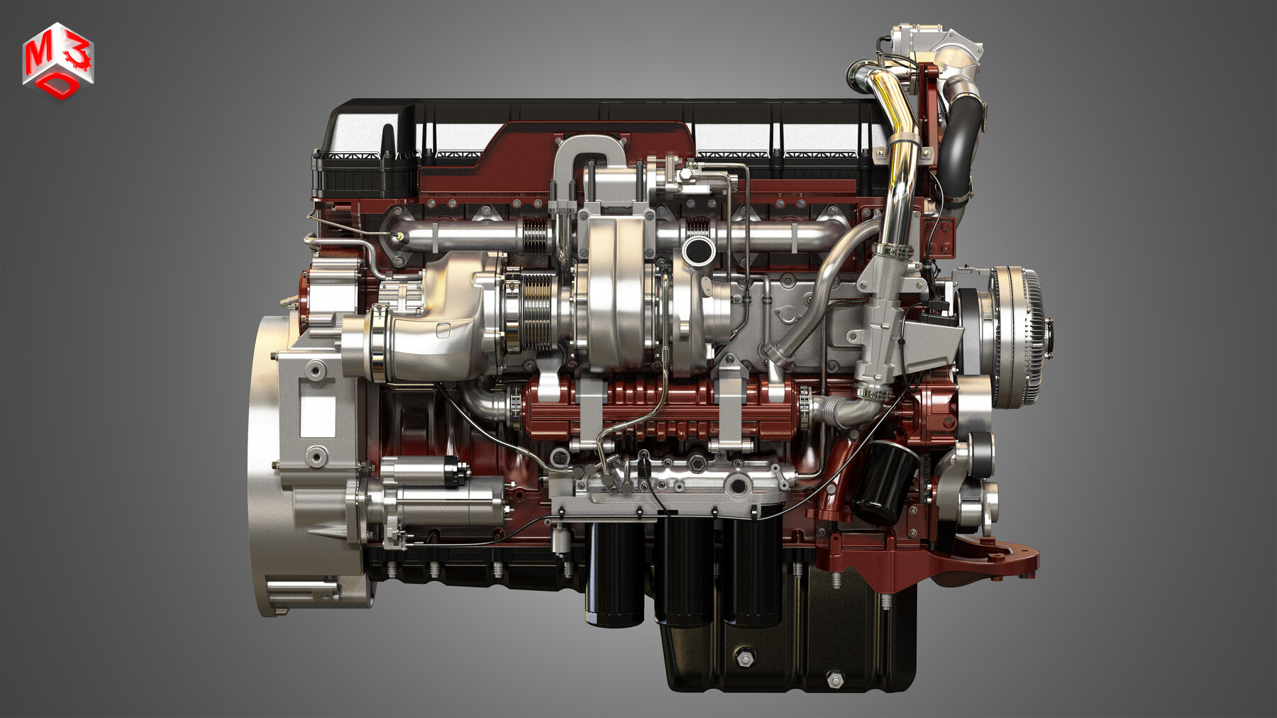 ArtStation - Mack MP8 Engine | Resources