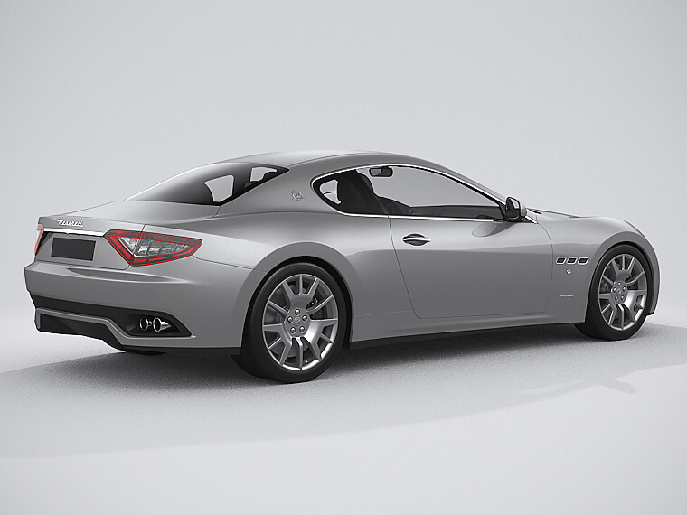 Artstation Maserati Granturismo 2014 Resources