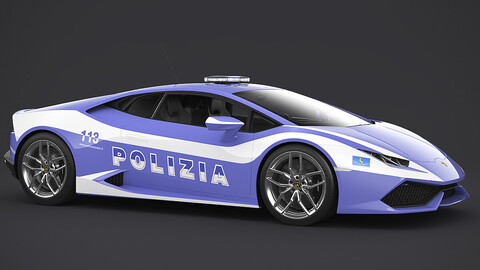 Lamborghini Huracan Italian Police