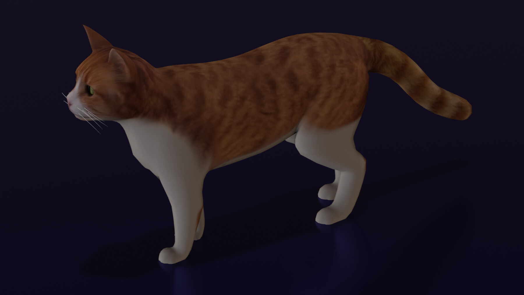 Artstation - Cat Low Poly Game Ready 