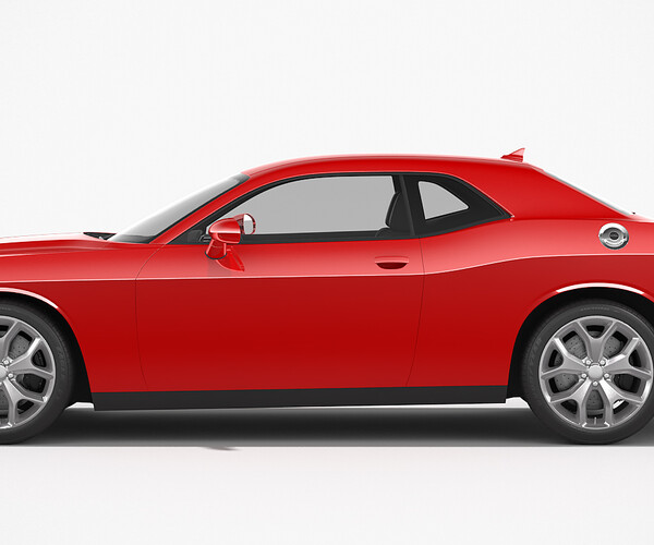 ArtStation Dodge Challenger SXT Plus 2015 Resources