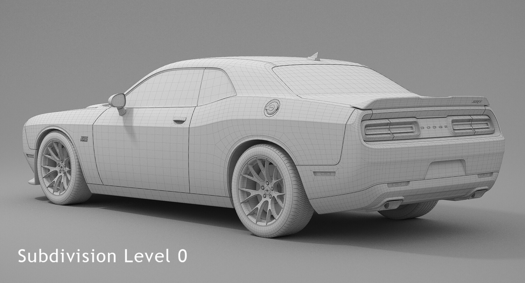 ArtStation - Dodge Challenger SRT 392 2016 | Resources