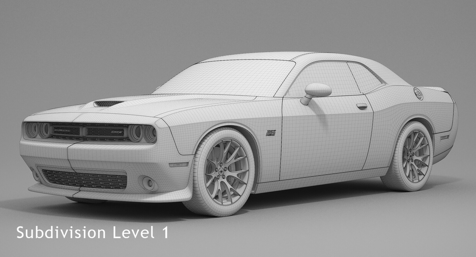 ArtStation - Dodge Challenger SRT 392 2016 | Resources